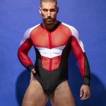 Bodysuit Cronos rojo