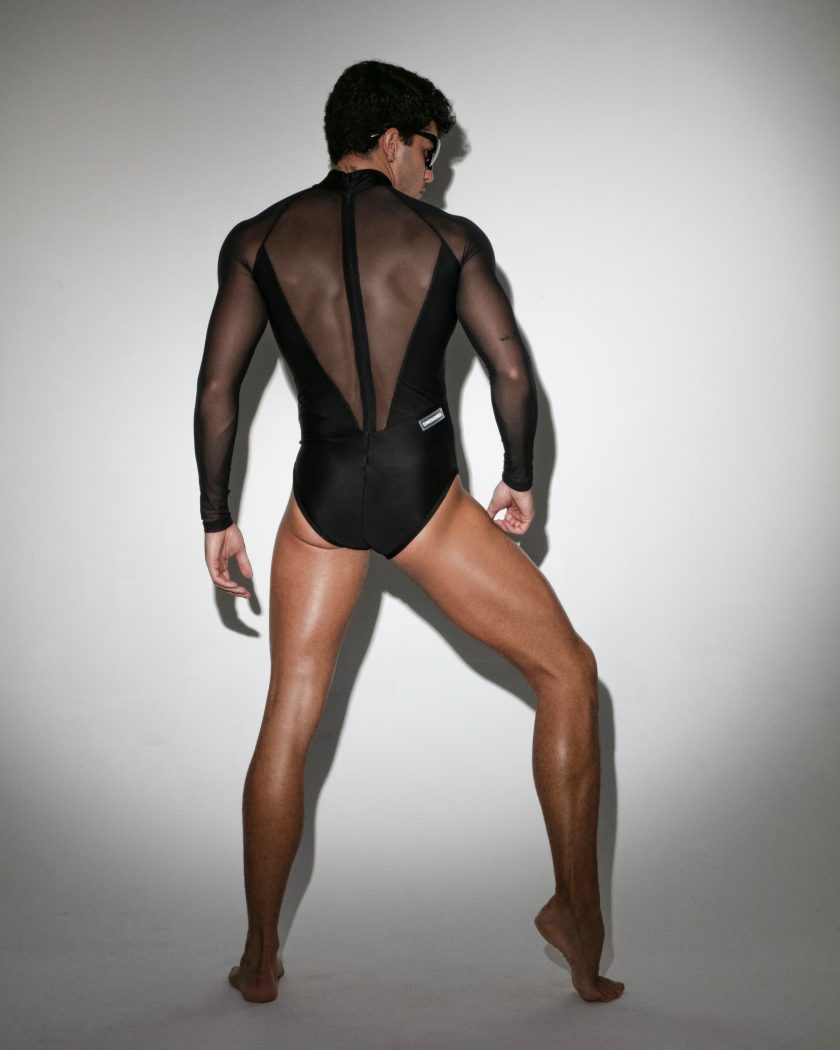 Bodysuit long fénix negro