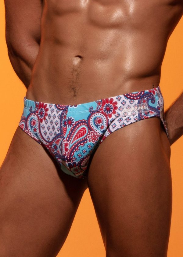 Bañador estampado étnico