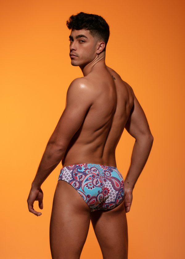 Bañador estampado étnico