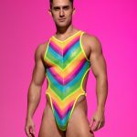 Bodysuit VULCANO CLIP Pride