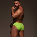 Bañador verde neón