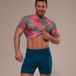 Pantalón corto Mesh Azul