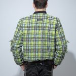 Chaqueta Bomber cuadros