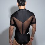 Bodysuit ZEUS NEGRO corto