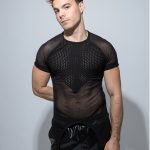 Corset T-shirt with metal