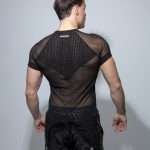 Corset T-shirt with metal