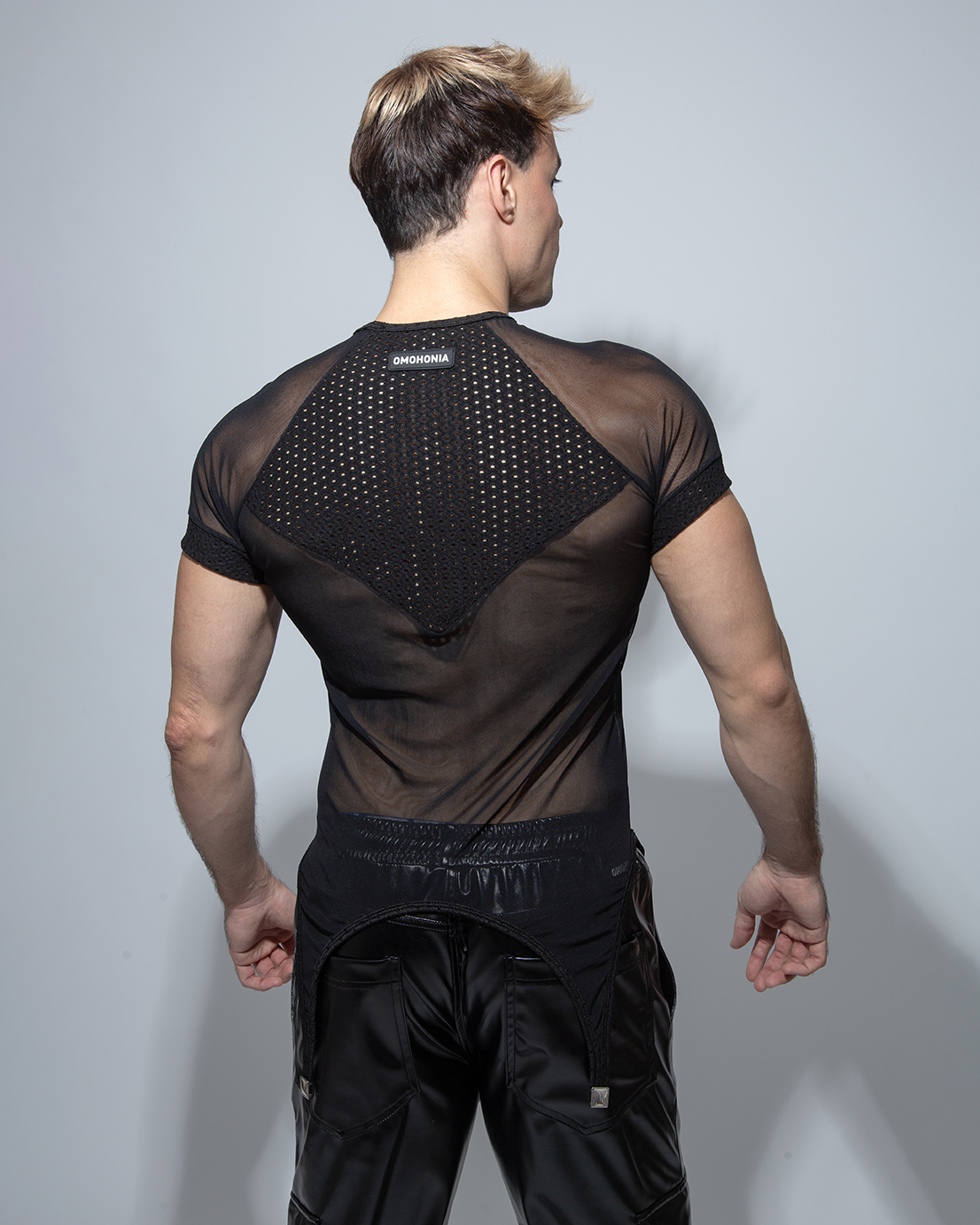 Corset T-shirt with metal