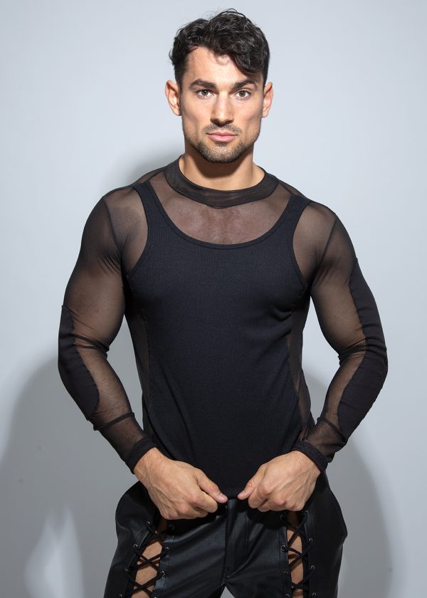 Black Hero Mesh T-Shirt