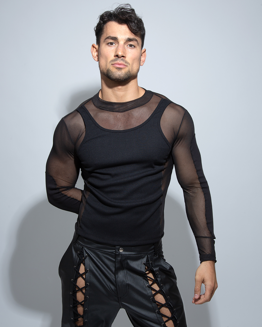 Black Hero Mesh T-Shirt