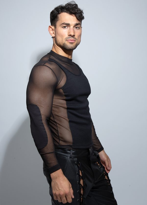 Black Hero Mesh T-Shirt