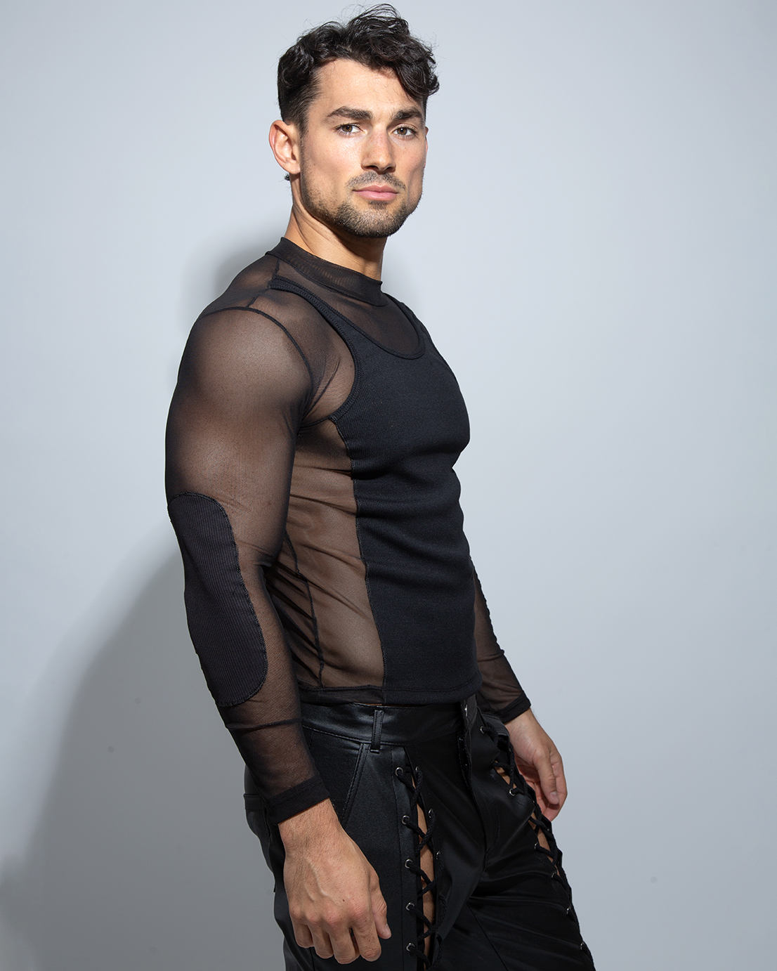 Black Hero Mesh T-Shirt