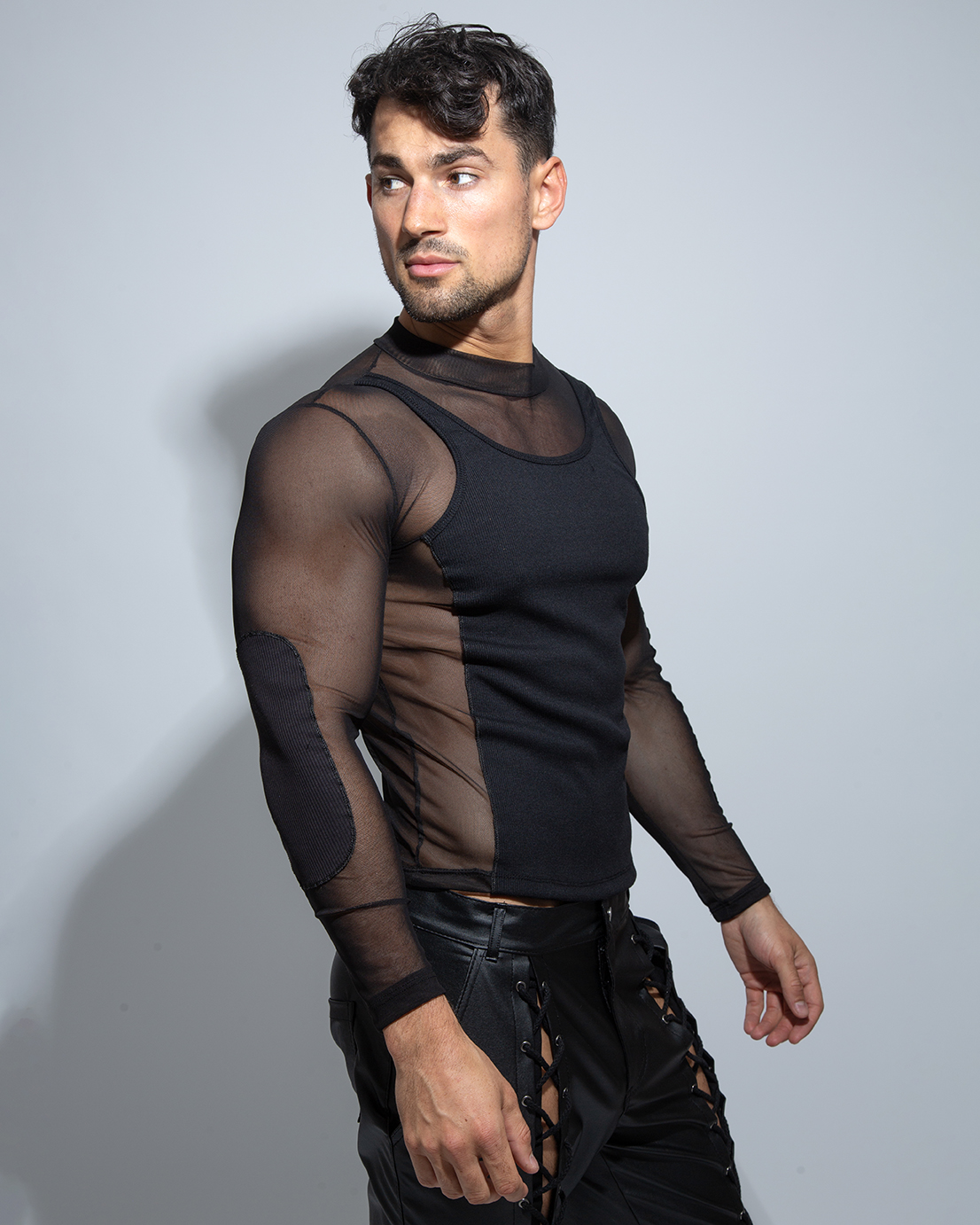 Black Hero Mesh T-Shirt